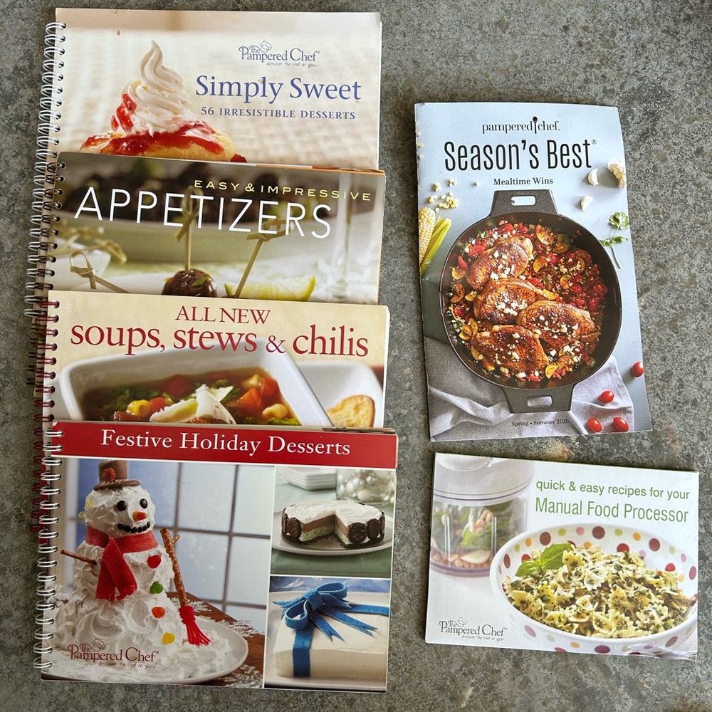 Pampered Chef Cookbooks
